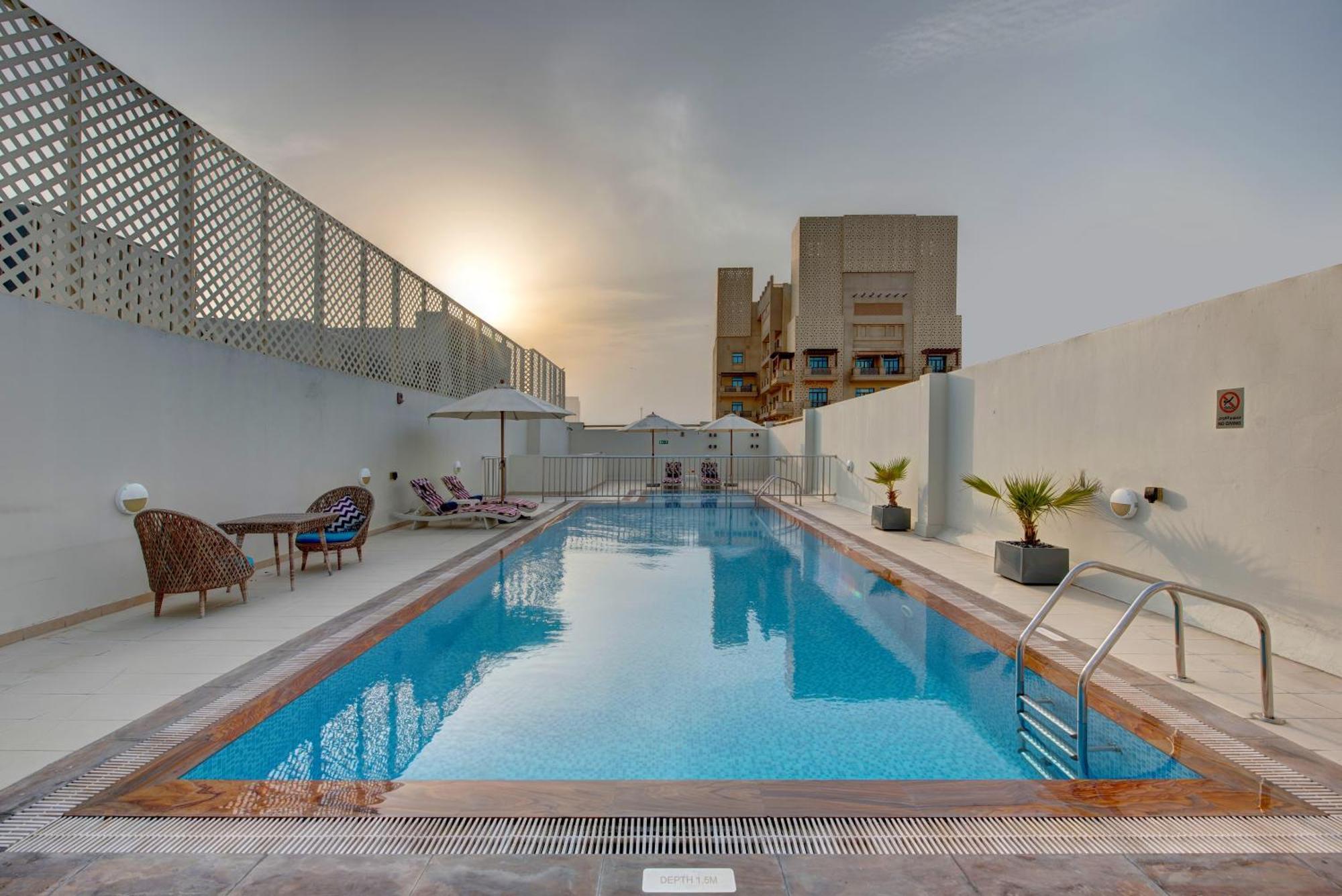 Suha Creek Hotel Apartment, Waterfront Jaddaf, Dubai Exterior foto