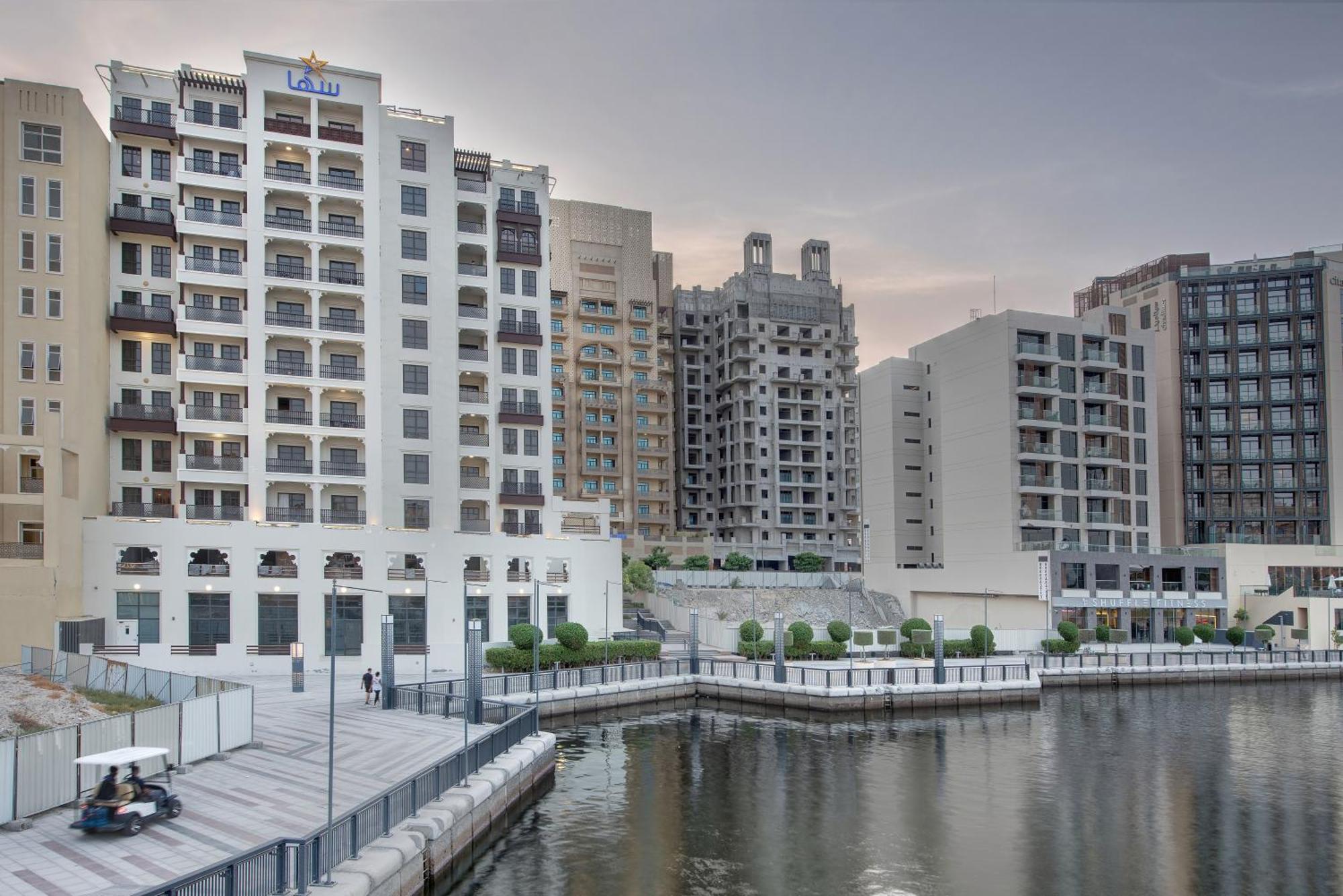 Suha Creek Hotel Apartment, Waterfront Jaddaf, Dubai Exterior foto