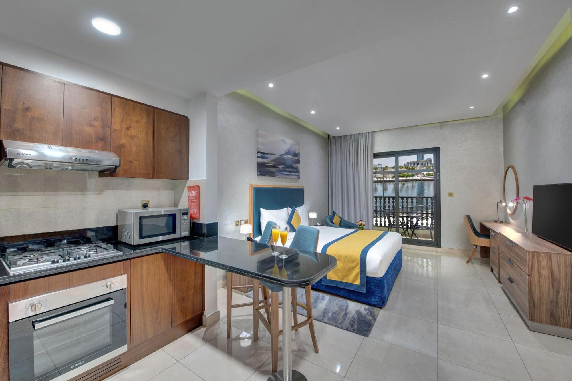 Suha Creek Hotel Apartment, Waterfront Jaddaf, Dubai Exterior foto